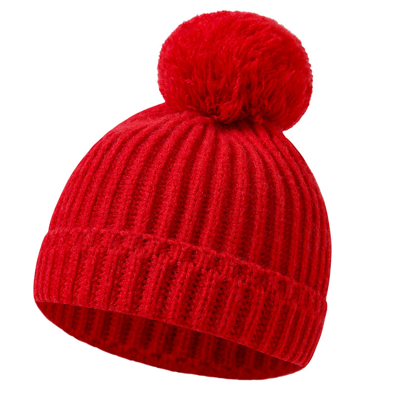 Warm Autumn Winter Baby Hat Cute Beanie Cap For Newborn Boys Girls 12