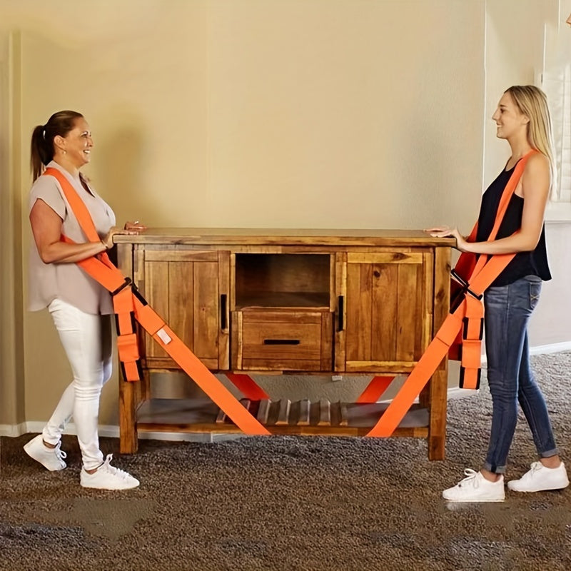 Furniture and Electrical Handling Straps, Durable Labour-saving Straps for Moving Heavy Objects, Reusable Straps