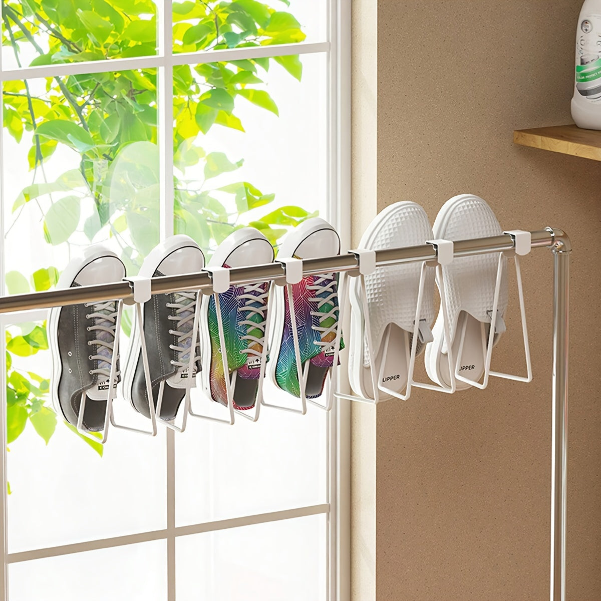 Space Saving Toilet Paper Holder Wall Mount Tissue Roll Hanger With Painted Finish Easy Install No  4