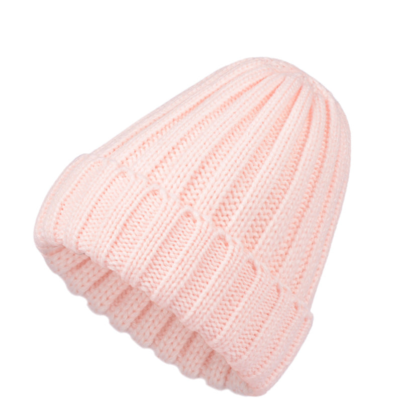 Unisex Winter Beanie New Crochet Hat For Men Women Boys Girls Solid Color Knitted Beanies Autumn Ac 4