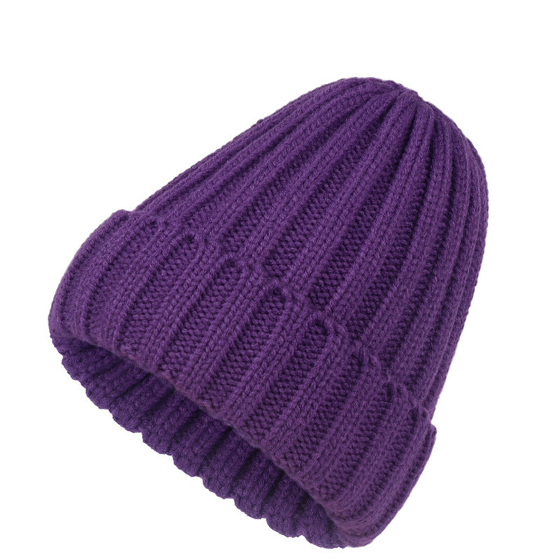 Unisex Winter Beanie New Crochet Hat For Men Women Boys Girls Solid Color Knitted Beanies Autumn Ac 8