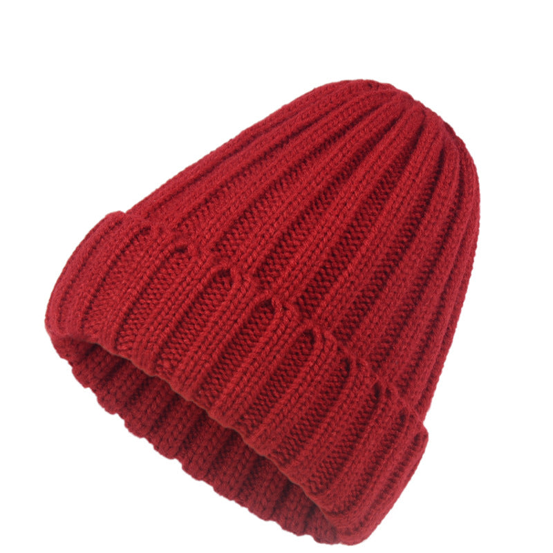 Unisex Winter Beanie New Crochet Hat For Men Women Boys Girls Solid Color Knitted Beanies Autumn Ac 13