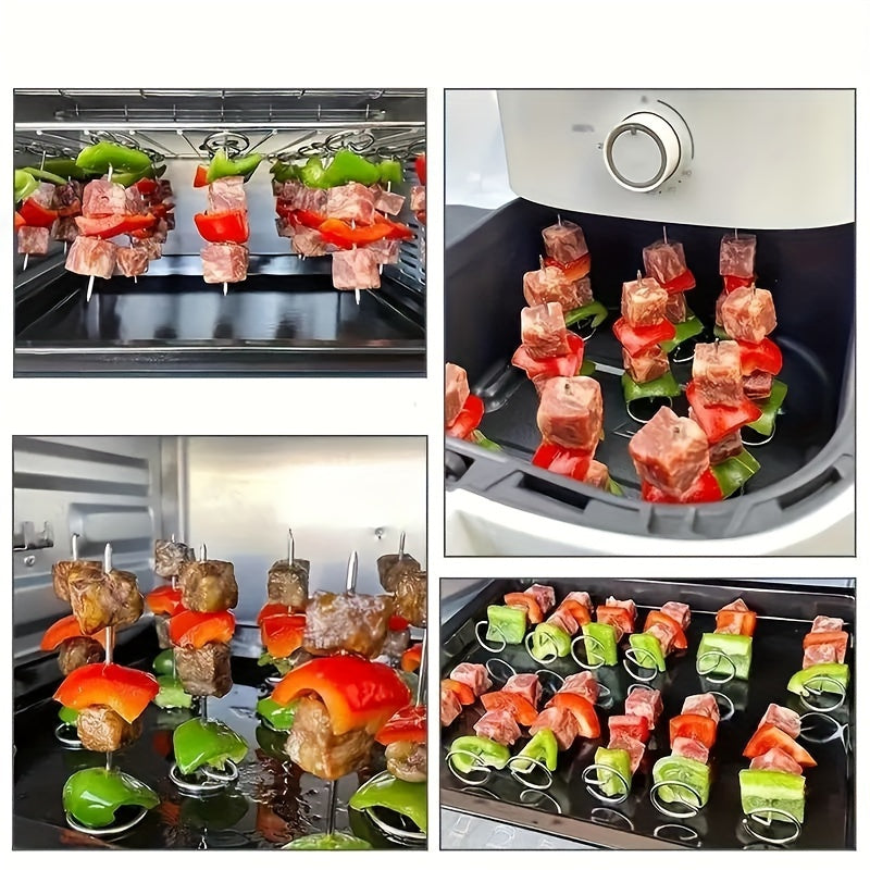 Air Fryer Oven Vertical Grill Skewer Grill Stainless Steel Needle 1