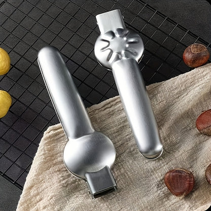 Chestnut Opener Machine Walnut Pliers Cutter Kitchen Nut Cracker 4