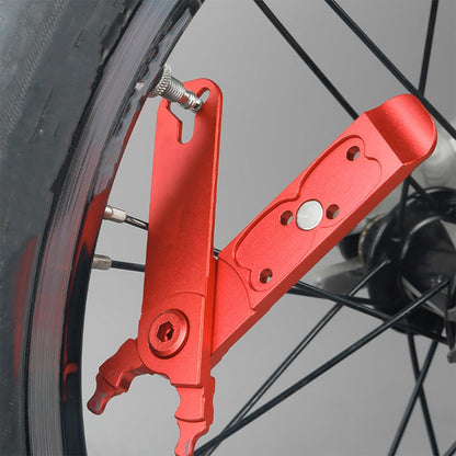 Bicycle Missing Link Plier, Valve Tool with Master Bicycle Master link Plier Valve Tool Multifunction Tool