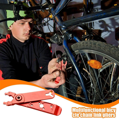 Bicycle Missing Link Plier, Valve Tool with Master Bicycle Master link Plier Valve Tool Multifunction Tool