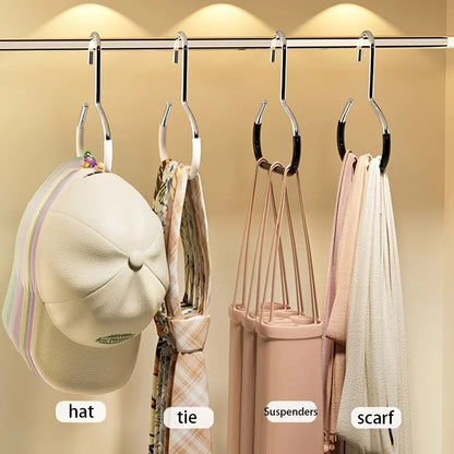 Versatile Round Hook For Hats Scarves Bags  Ties Strong LoadBearing 1
