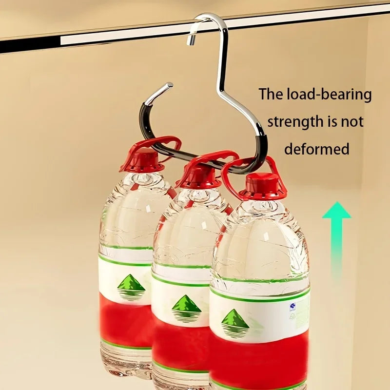 Versatile Round Hook For Hats Scarves Bags  Ties Strong LoadBearing 3