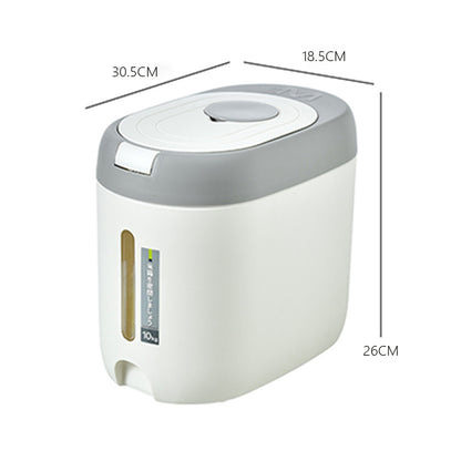 Rice Dispenser Kitchen Organizer Storage Container Cereal Box Home Storage Kitchen Food Storage Con