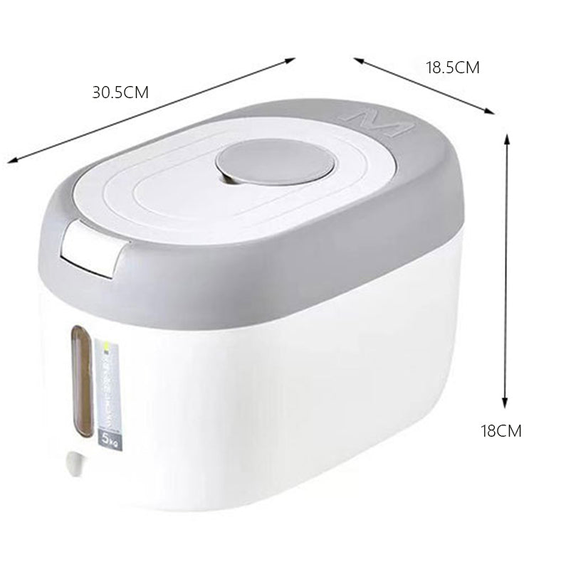 Rice Dispenser Kitchen Organizer Storage Container Cereal Box Home Storage Kitchen Food Storage Con