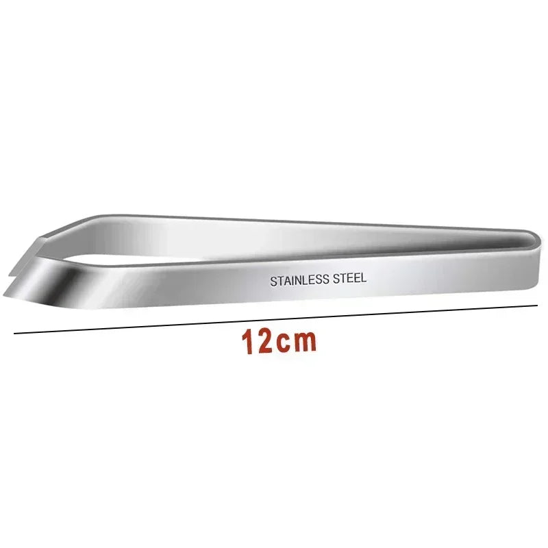 Fish Bone Tweezers, Stainless Steel Pincer Clip Puller, Tongs Fish Bone Remover, Kitchen Gadgets Clamp Tools