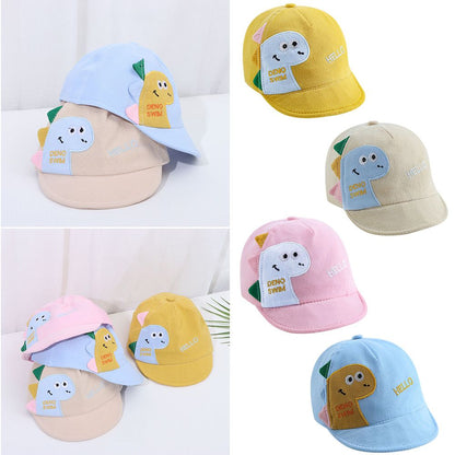 Dinosaur Baby Baseball Cap Kids Boys Girls Sun Hat Outdoor Toddler 1