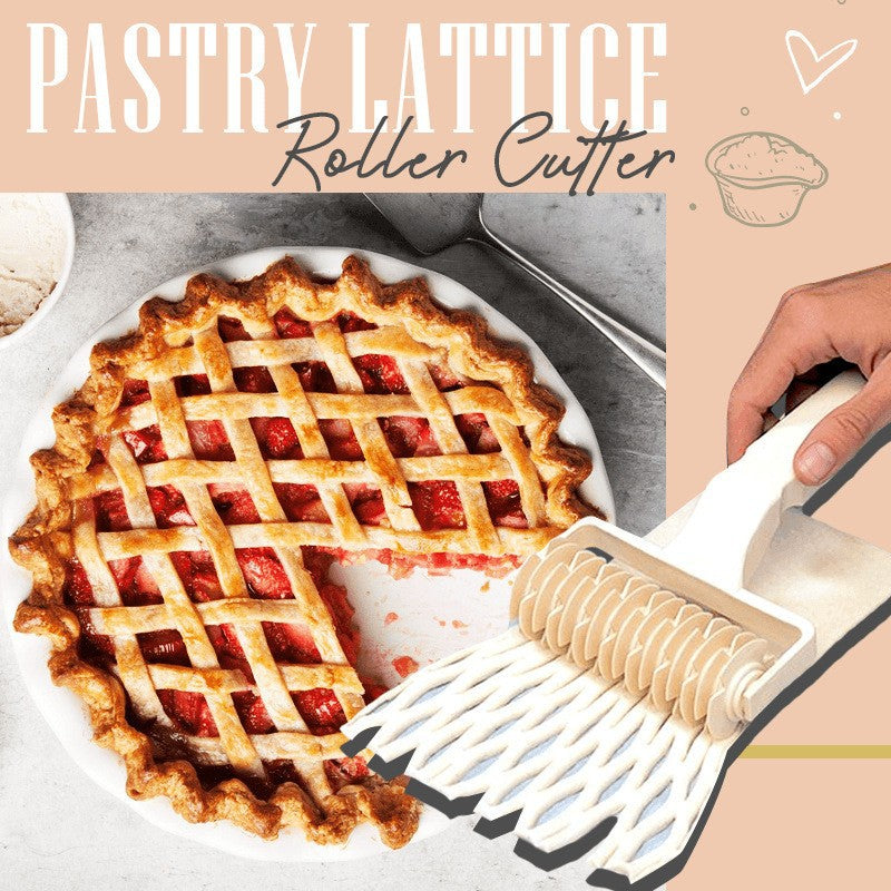 Pie Pizza Cutter, Selection High Quality Pastry Bakeware Embossing Dough Roller, Lattice Cake Tools Plastic Baking Tool