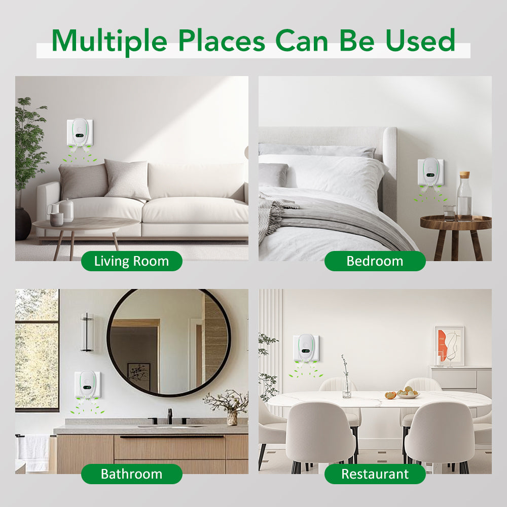 PlugIn Air Purifier Mini Air Ionizer Dust Smoke Odor Remove Negative Ion Generator For Home Bathroo 4