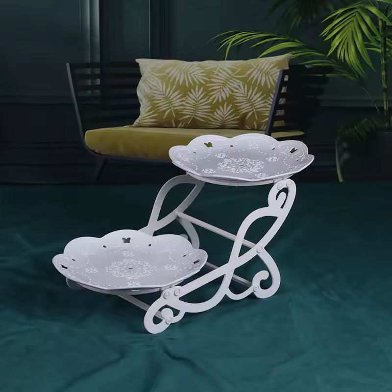 Modern 3Tier Plastic Dessert Display Stand  Elegant Cake  Fruit Tray For Parties 6