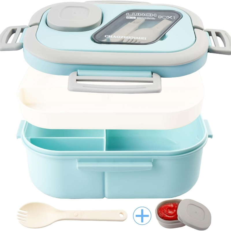 Convenient Insulated Lunch Box Oval Sealed Freshkeeping Box For Adults 5
