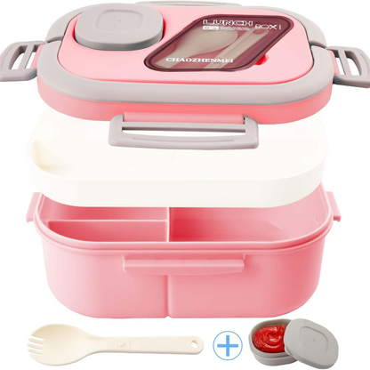 Convenient Insulated Lunch Box Oval Sealed Freshkeeping Box For Adults 6