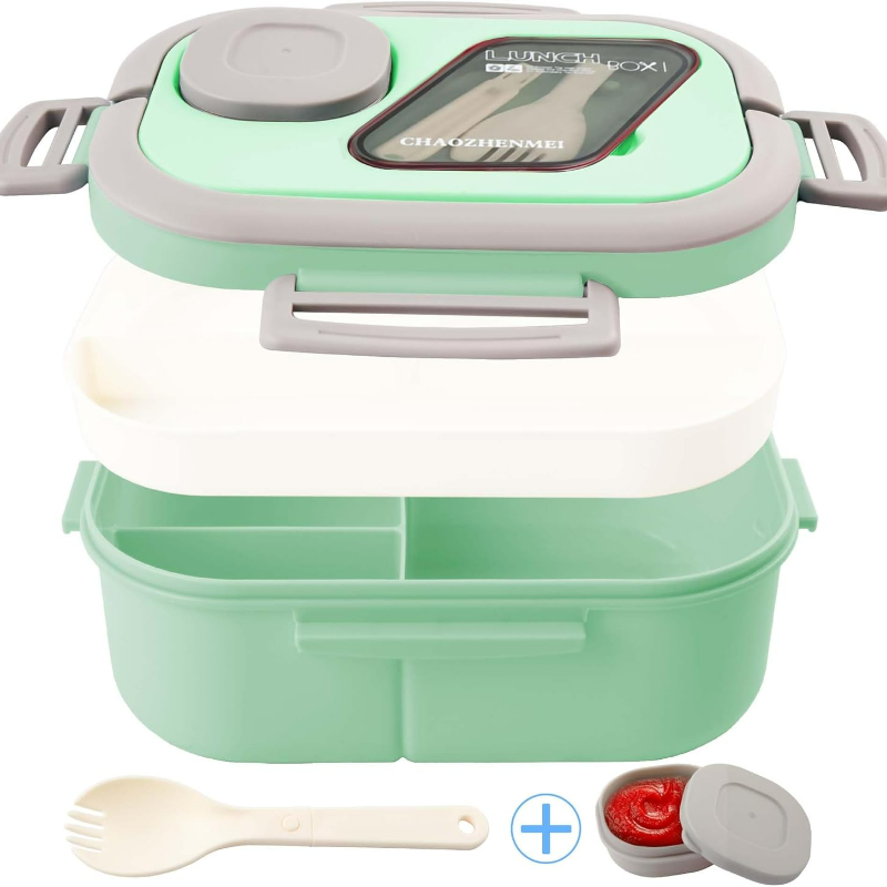 Convenient Insulated Lunch Box Oval Sealed Freshkeeping Box For Adults 7