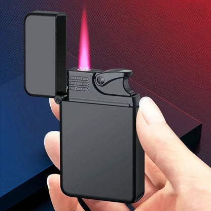 Windproof Metal Lighter With Dragon Embossed Design – Waterproof, Direct Flame, Elegant Smoking Accessory