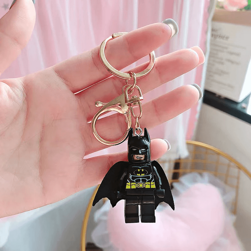 Cute Anime Mini Figure Keychain for Bags and Backpacks