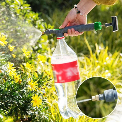 High Pressure Manual Bottle Sprayer  Adjustable Nozzle For Garden Watering And Cleaning 1