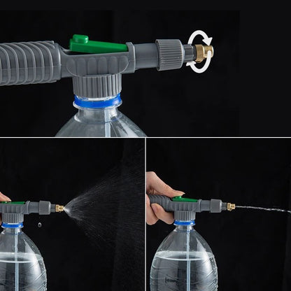 High Pressure Manual Bottle Sprayer  Adjustable Nozzle For Garden Watering And Cleaning 4