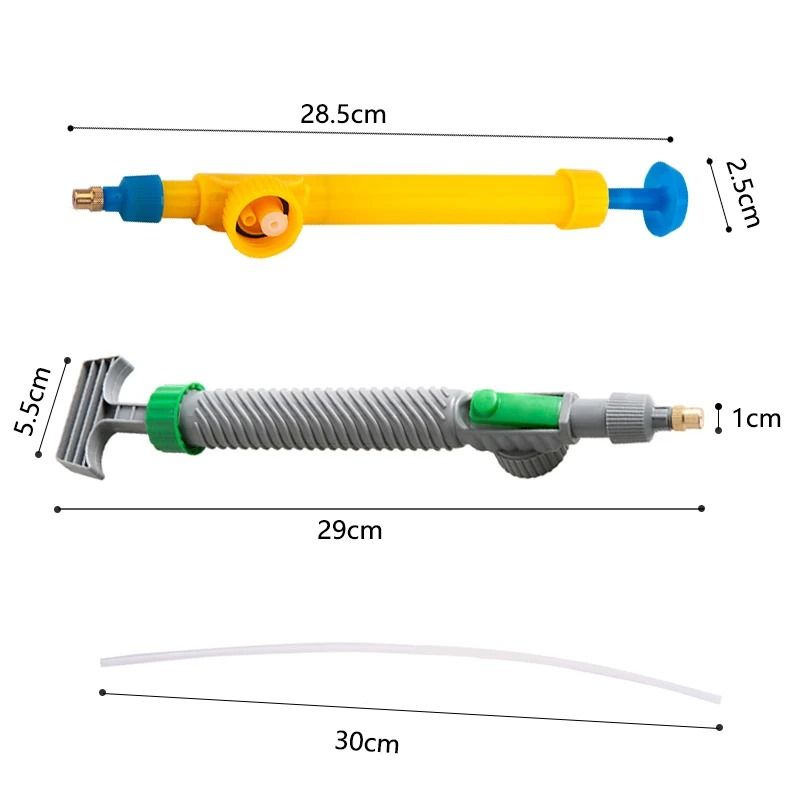 High Pressure Manual Bottle Sprayer  Adjustable Nozzle For Garden Watering And Cleaning 5