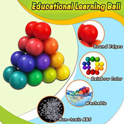 Sensory Fidget Toys Rotating Educational Balls For Stress Relief 3