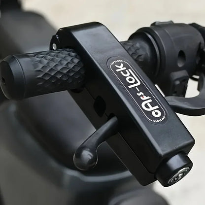 Mini Electric Vehicle Bike Anti-Theft Lock Set, Bicycle Brake Handlebar Grip, Cycling Horn Throttle Lock for Scooter