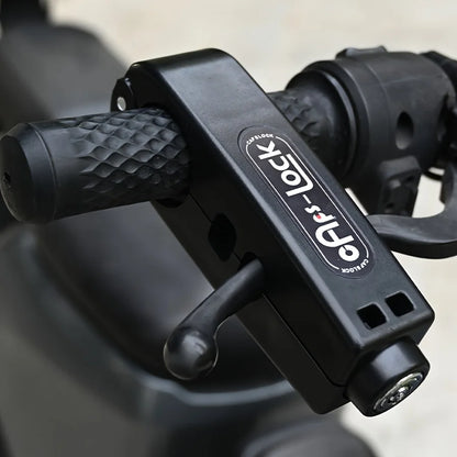 Mini Electric Vehicle Bike Anti-Theft Lock Set, Bicycle Brake Handlebar Grip, Cycling Horn Throttle Lock for Scooter