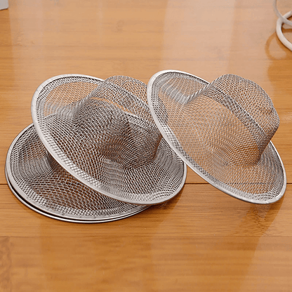 Stainless Steel Drain Strainer for Shower and Sink Hair Catching