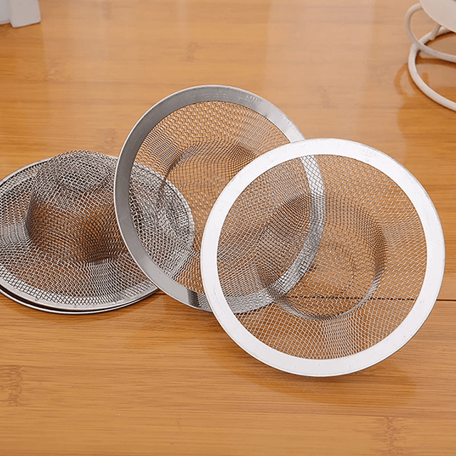 Stainless Steel Drain Strainer For Shower And Sink Hair Catching 1