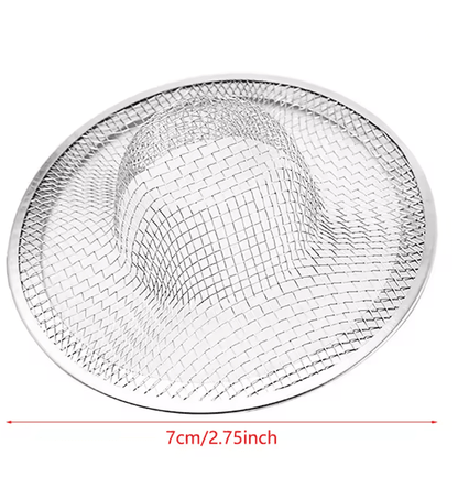 Stainless Steel Drain Strainer For Shower And Sink Hair Catching 5