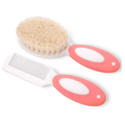Baby Hair Brush And Comb Set For Gentle Newborn Care 3