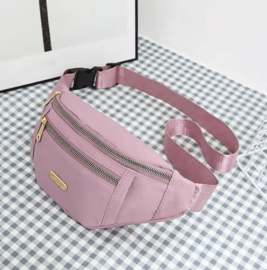 Women Multi Layer Sports Waist Bag For Outdoor Activities 8