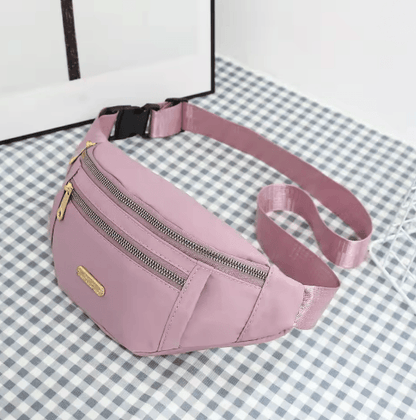 Women Multi Layer Sports Waist Bag For Outdoor Activities 8