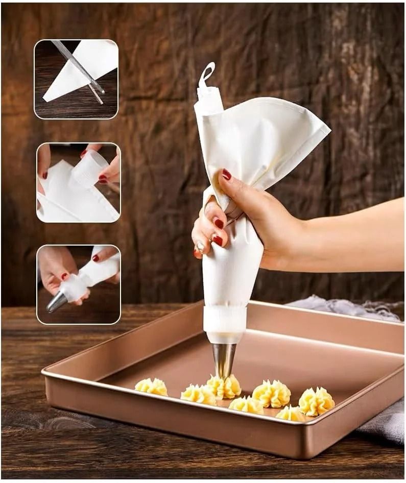 Reusable Thickened Cloth Piping Bag 6