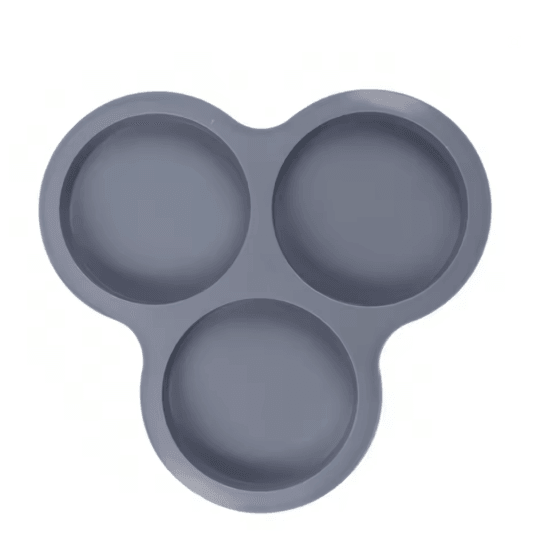Silicone Three Cavity Air Fryer Egg Mold 5