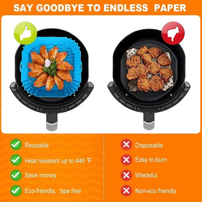 Silicone Air Fryer Pot Tray 2