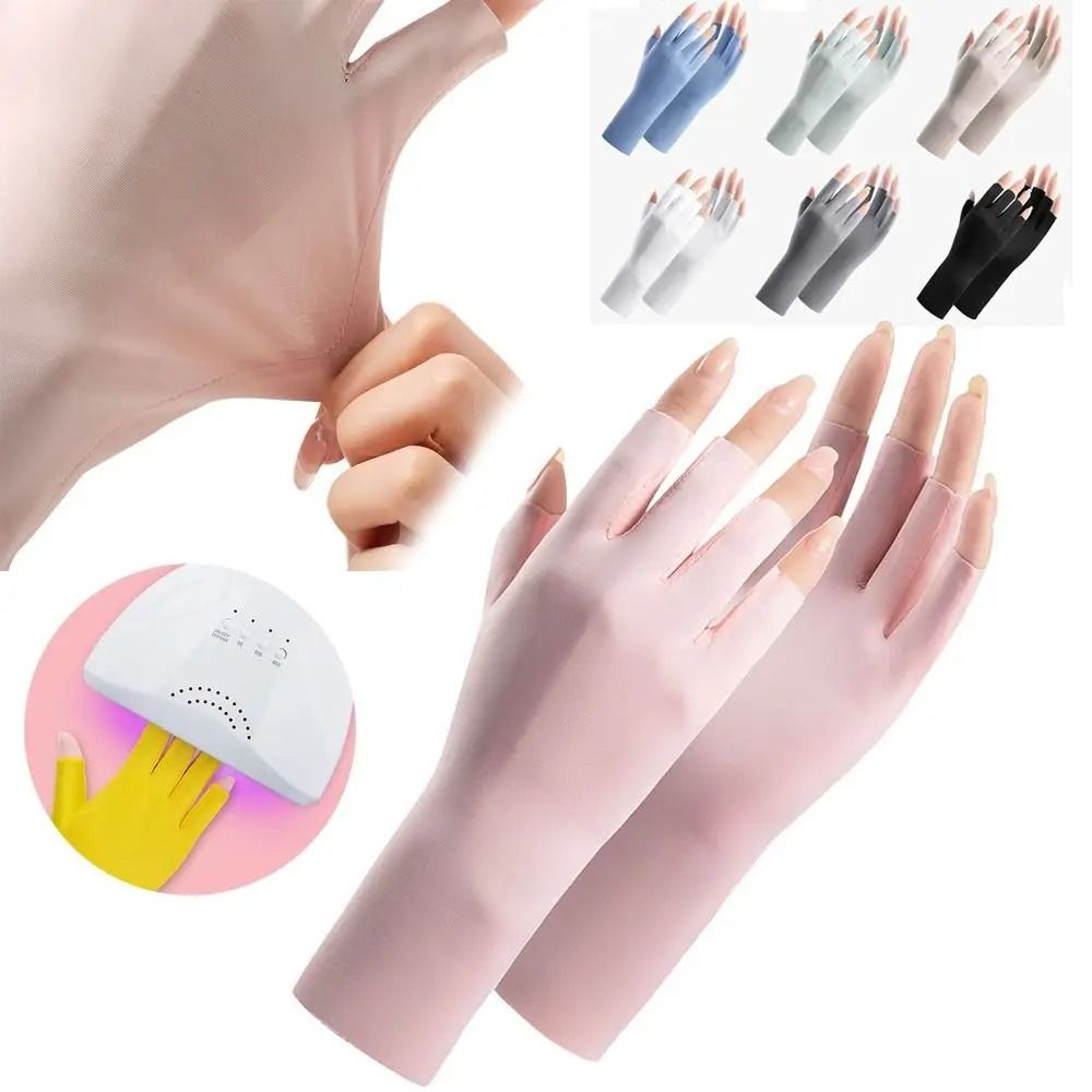 UV Protection Gloves For Nail Art Gel Lamp Use And Hand Protection 1