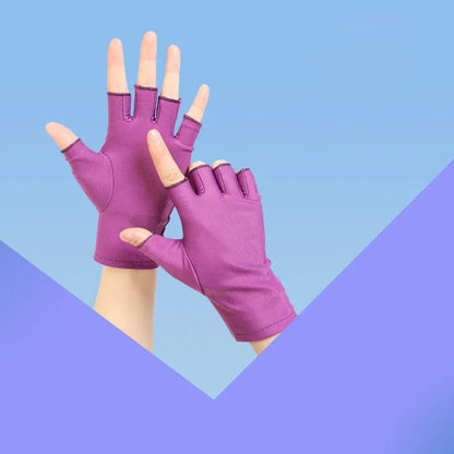 UV Protection Gloves For Nail Art Gel Lamp Use And Hand Protection 14