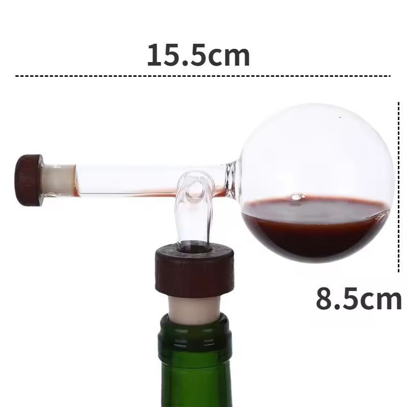 RedFlow Premium Wine Bottle Aerator  Pourer 7