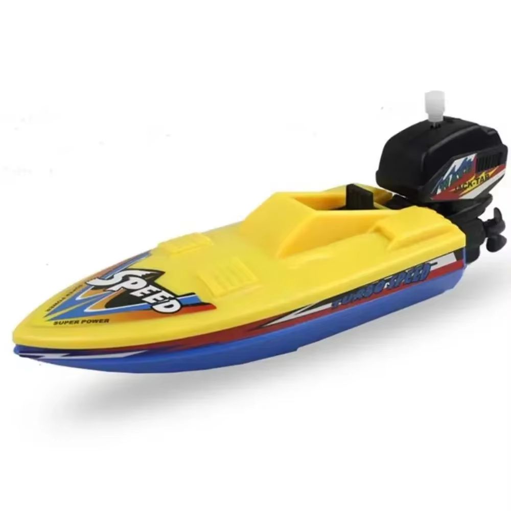Wind Up Speed Boat Bath Toy For Kids 1