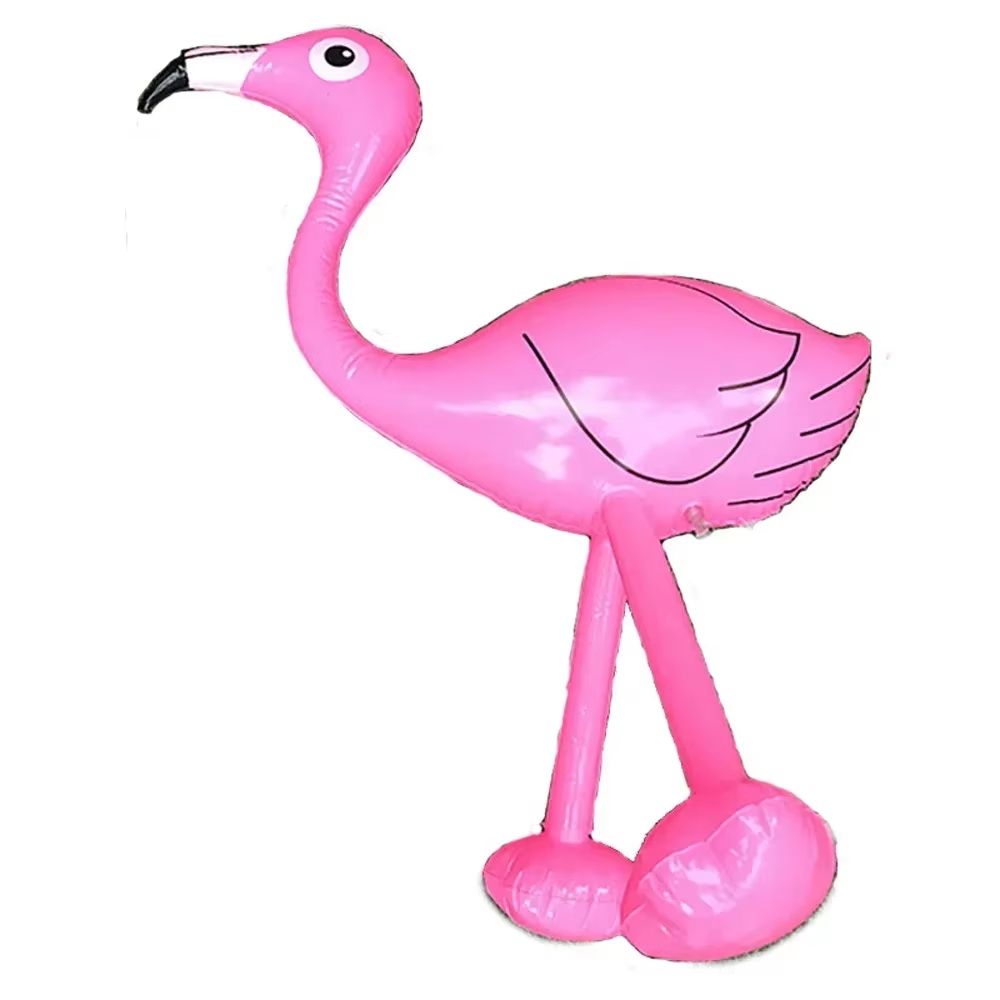 Inflatable Flamingo Pool Float Toy For Kids 6
