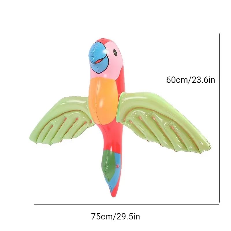 Inflatable Flamingo Pool Float Toy For Kids 7