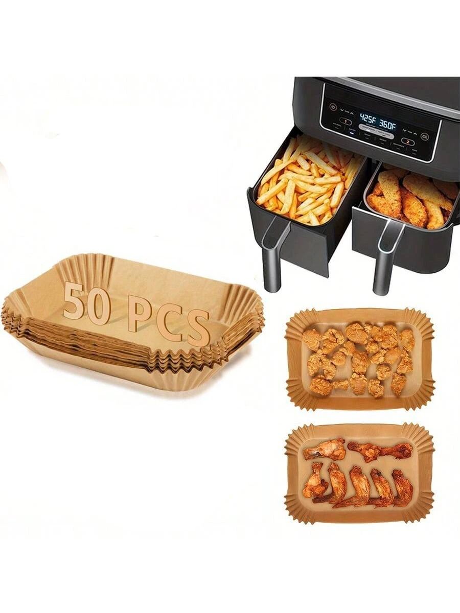 Square Air Fryer Disposable Paper Liners 17