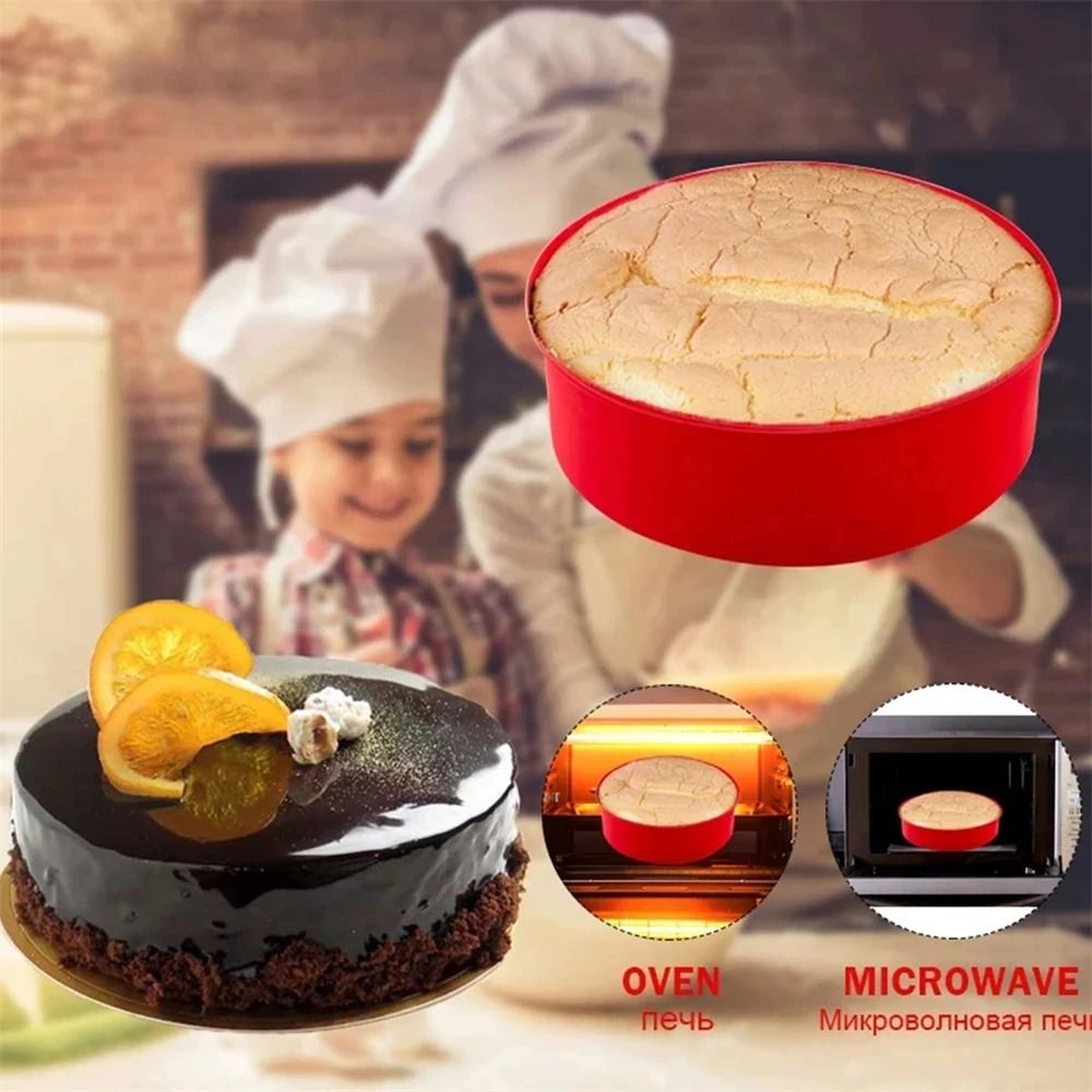 Round Silicone Cake Mold In Multiple Sizes 1