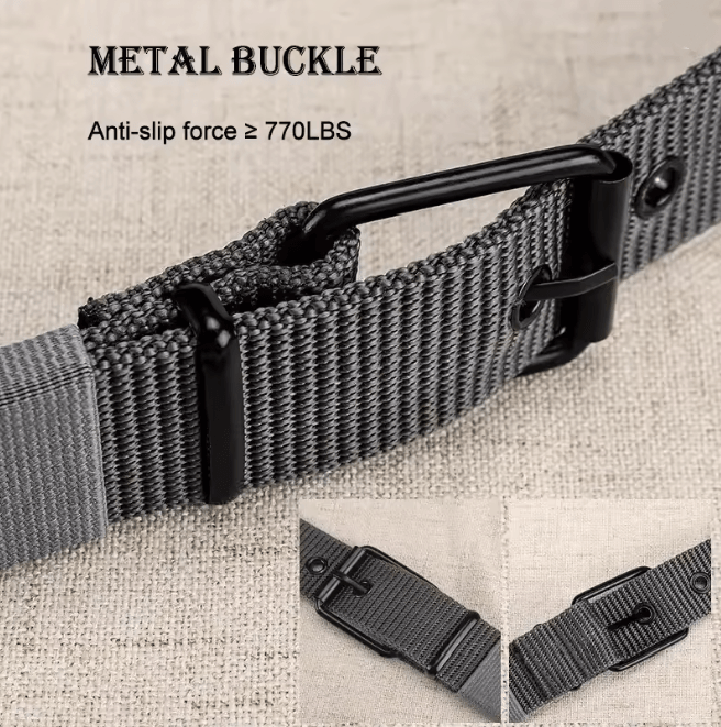 Mens Durable Nylon Canvas Belt 1