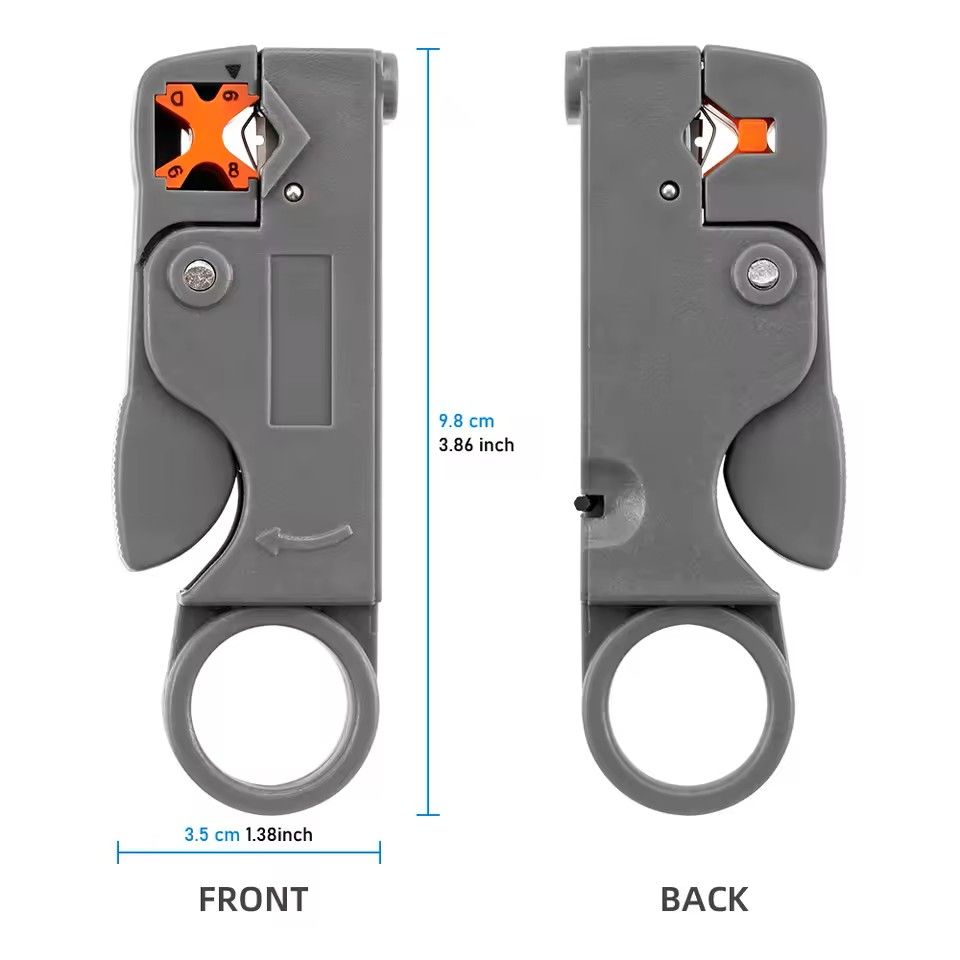 Insulated Wire Stripping Pliers  Stainless Steel Cable Stripper With BuiltIn Hexagon Wrench Electri 1