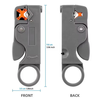 Insulated Wire Stripping Pliers  Stainless Steel Cable Stripper With BuiltIn Hexagon Wrench Electri 1
